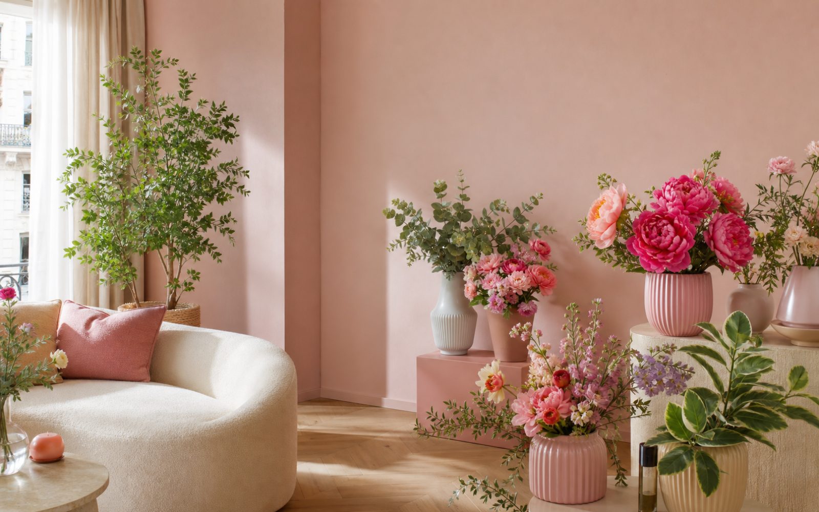 Un jardin intérieur joyeux en toute saison